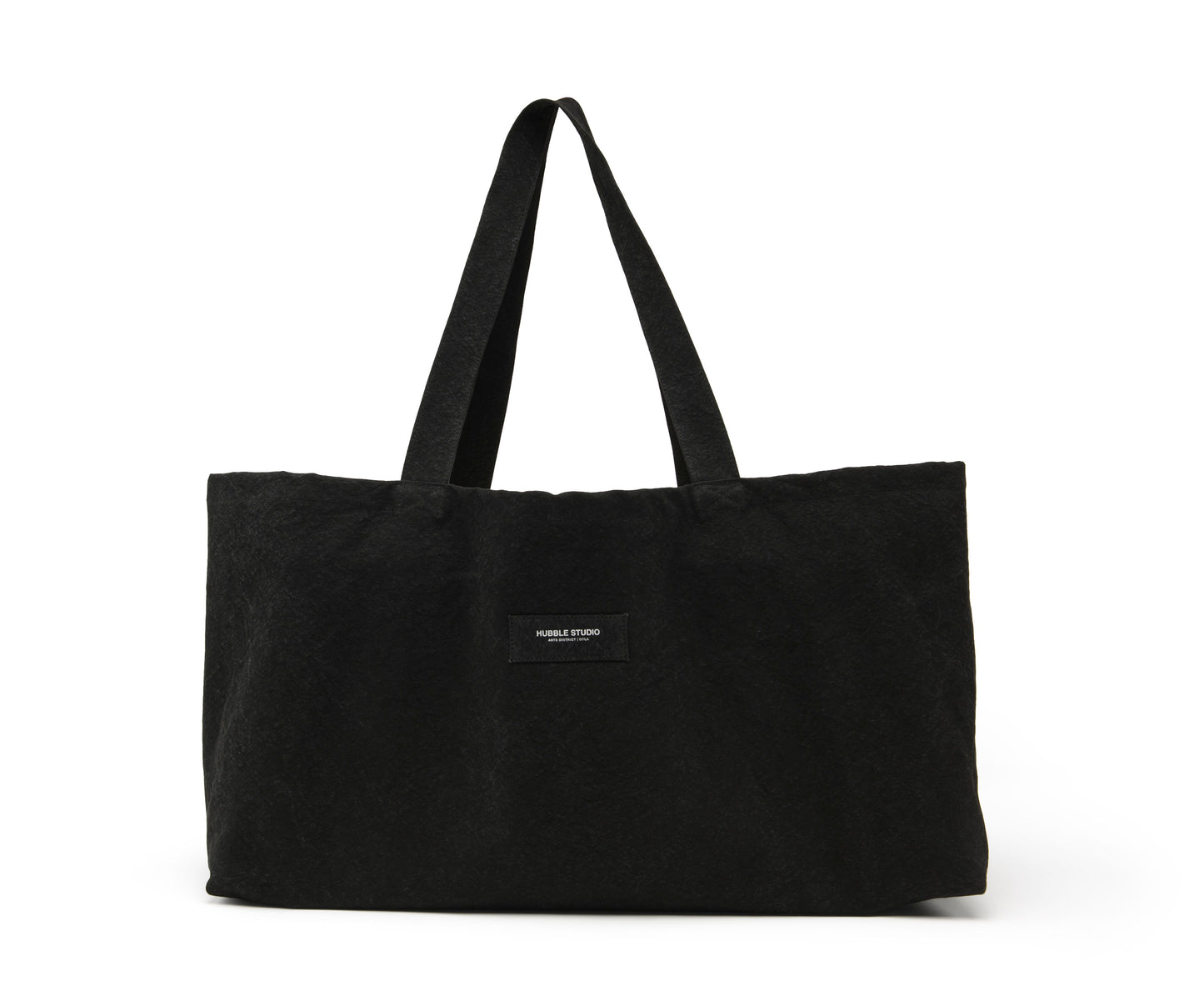 Hubble Studio Stone Washed Oversized Black Tote