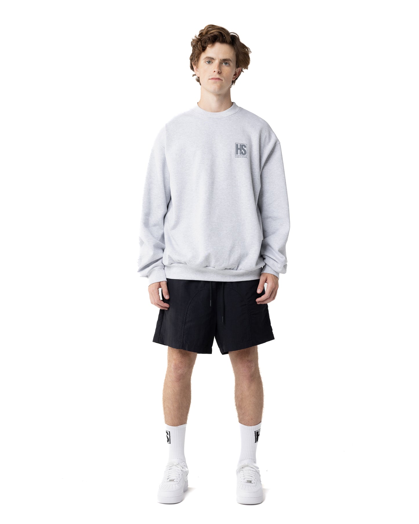 Warp Logo Crewneck