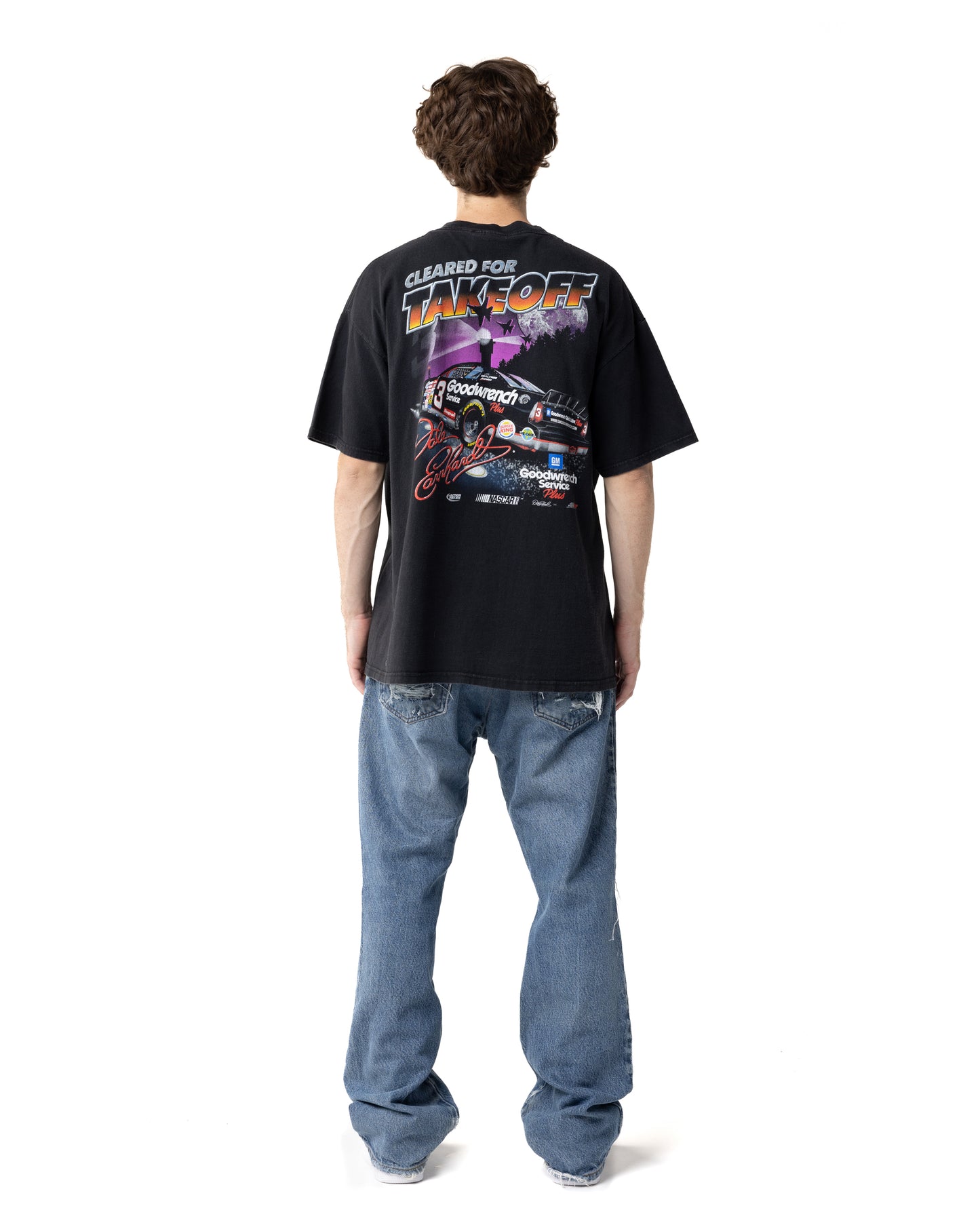 Jet Black Attack Vintage Tee