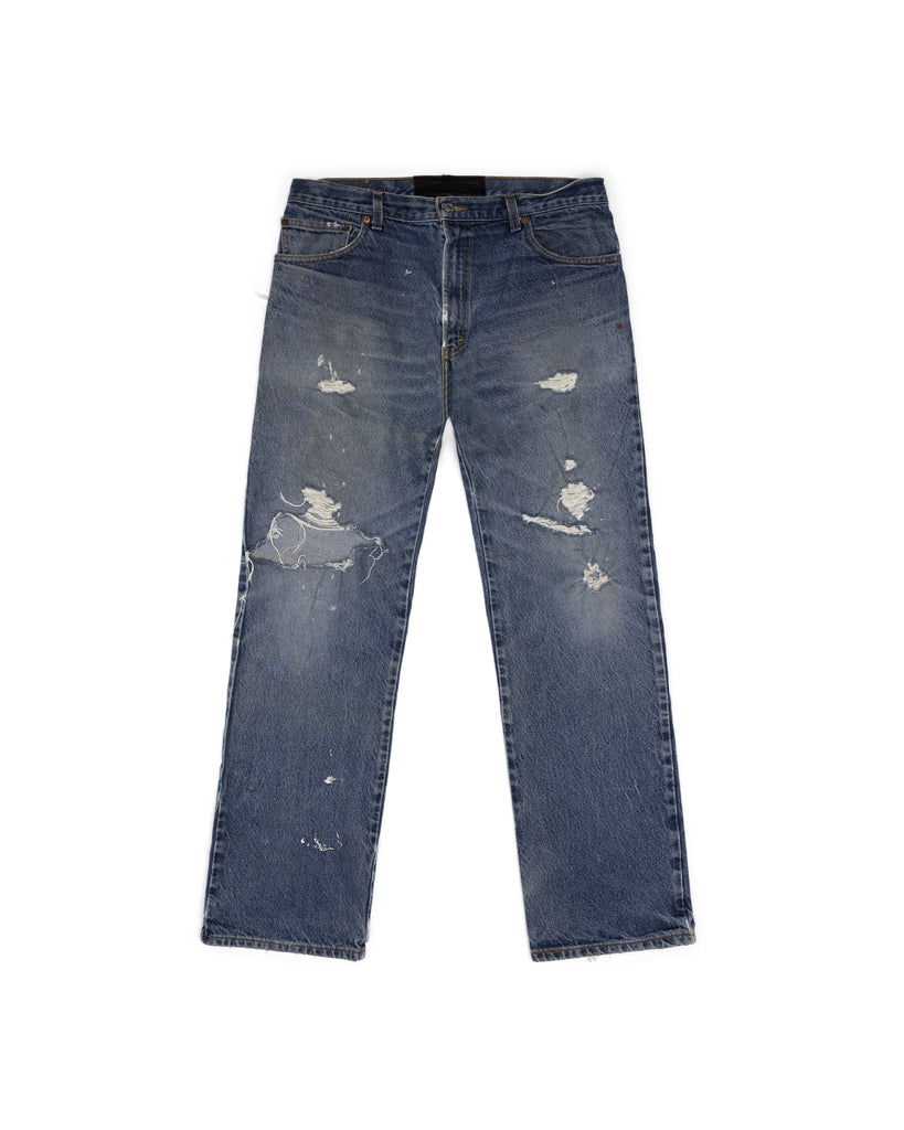 Reworked Thrashed Levi's 517 Jeans – HUBBLE